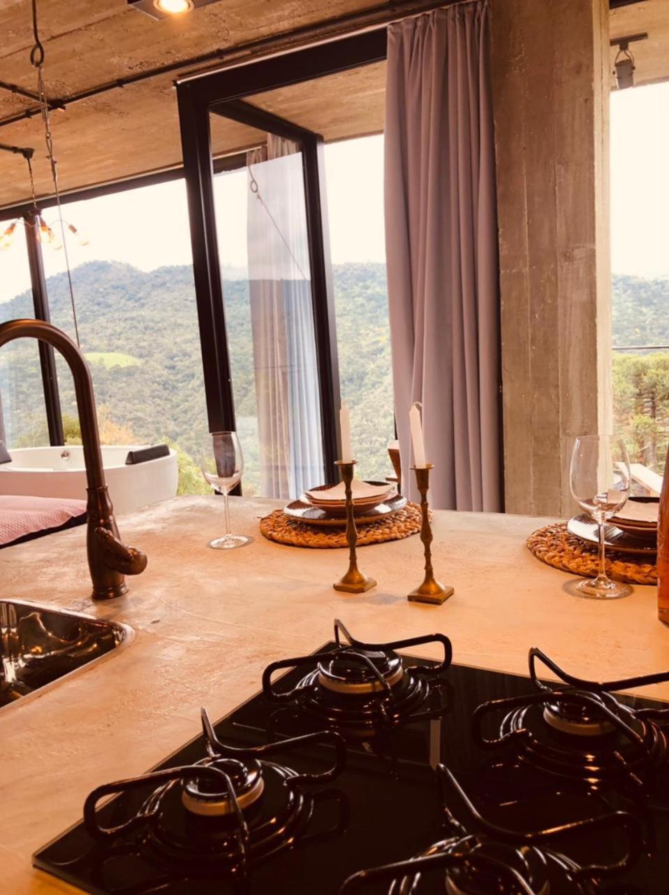 Cabana Efatah - Pousada Colina dos Ventos Urubici Bagian luar foto